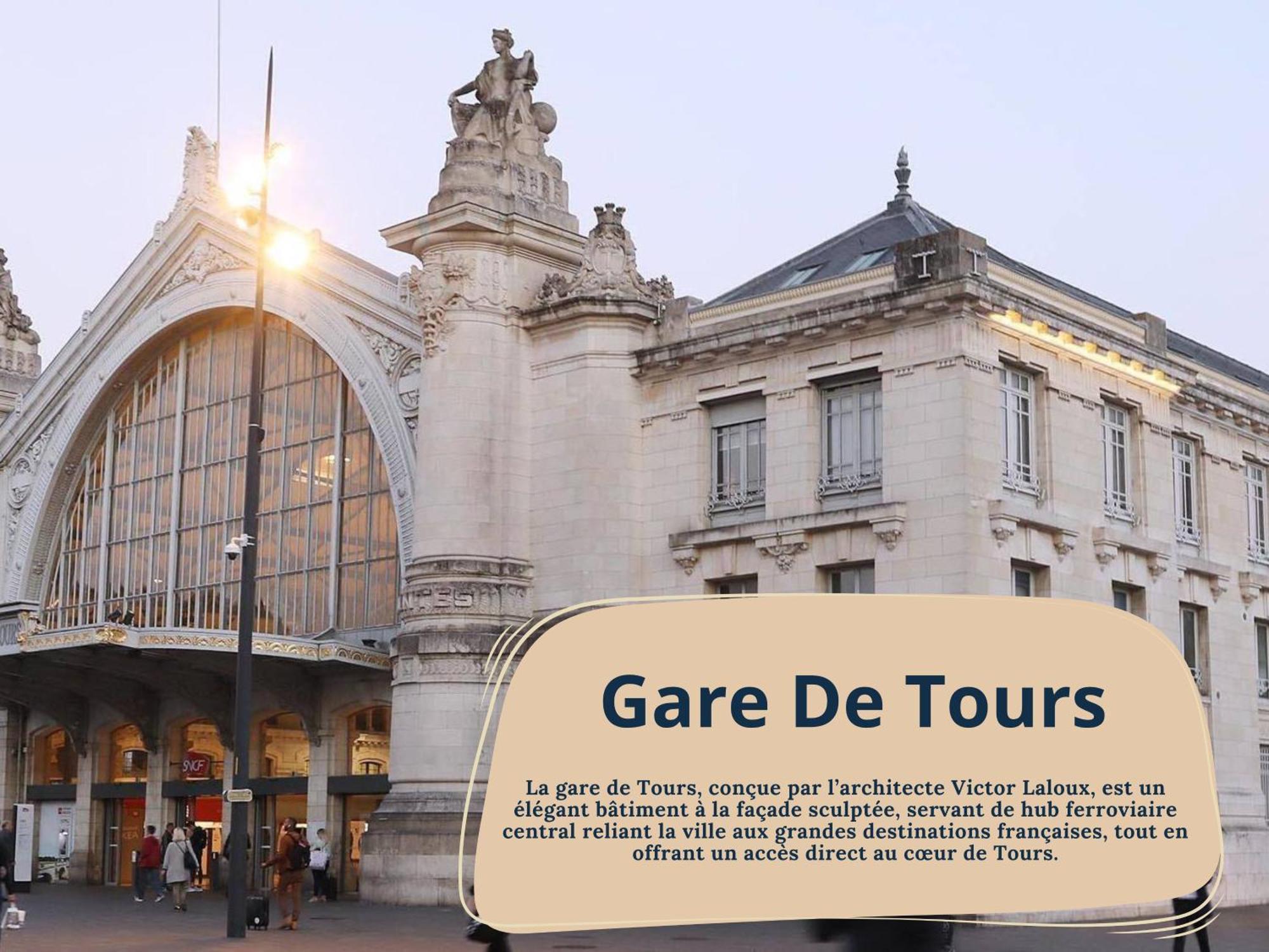 La Traversiere 7 / Proche Gare Tours Esterno foto